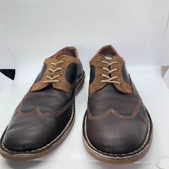 Ryan Rowe CROFTON Lace Up Wingtip Oxford Shoes-10 - Picture 3 of 16